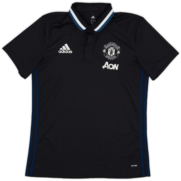 2016-17 Manchester United adidas Polo - 9/10 - (M)