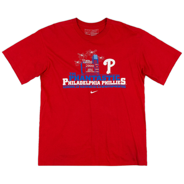 T-shirt Nike Philadelphia Phillies Champions des World Series 2008 - 7/10 - (M)