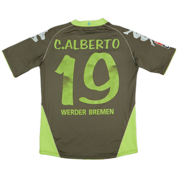 Maillot extérieur Werder Bremen 2007-08 C.Alberto #19 - 5/10 - (S)