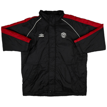 2000-02 Manchester United Umbro Manteau de banc matelassé - 8/10 - (XL)