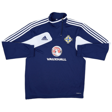 2015-16 Northern Ireland adidas Top 1/4 zip - 9/10 - (L/XL)