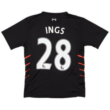 2016-17 Liverpool Maillot extérieur Ings #28 - 5/10 - (Femme XXL)