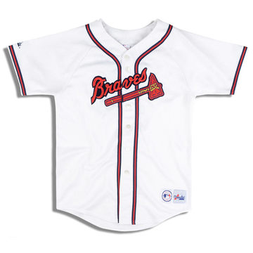 2005-09 Atlanta Braves C. Jones #10 Majestic Maillot (Domicile) Y