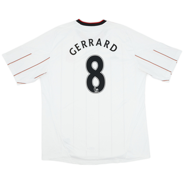 2010-11 Liverpool Maillot extérieur Gerrard #8 - 7/10 - (XXL)