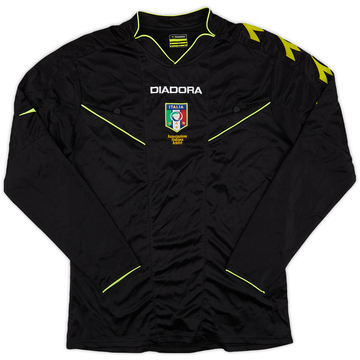 2013-15 Italy Diadora Maillot arbitre ML - 6/10 - (M)