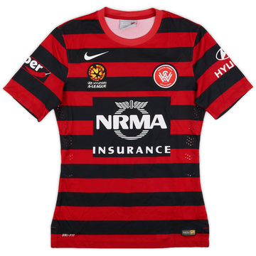 2014-15 Western Sydney Wanderers Maillot Domicile Authentique - 8/10 - (M)