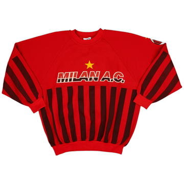 1990-91 AC Milan Le Felpe dei Grandi Club Sweat - 9/10 - (M)