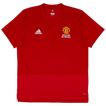 2018-19 Manchester United adidas Maillot d'entraînement « Soccer School » - 8/10 - (L)