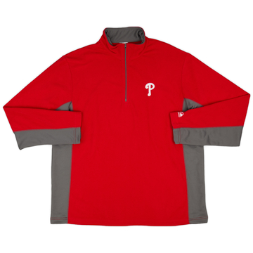 2011 Philadelphia Phillies Majestic Veste polaire 1/4 Zip - 8/10 - (XL)