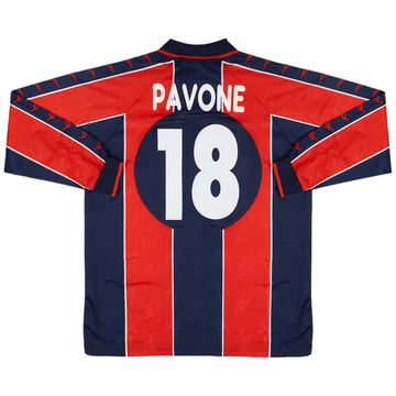 2000-01 Cosenza Maillot de match domicile Pavone #18