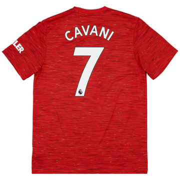 2020-21 Manchester United Home Shirt Cavani #7