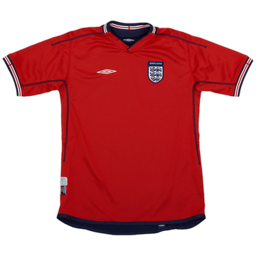 2002-04 England Maillot extérieur - 9/10 - (XL.Boys)