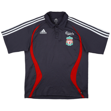 2006-07 Liverpool adidas Polo - 8/10 - (XL)