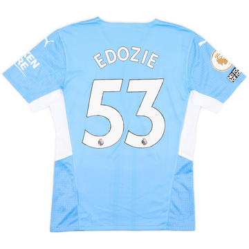 2021-22 Manchester City Maillot domicile de match Edozie #53