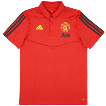 2019-20 Manchester United adidas Polo - 9/10 - (M)