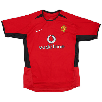 2002-04 Manchester United Maillot domicile - 6/10 - (L.Boys)