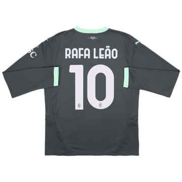 2024-25 AC Milan Troisième Maillot L/S Rafa Leao #10