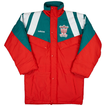 1992-93 Liverpool adidas Manteau de banc Centenaire - 8/10 - (S)