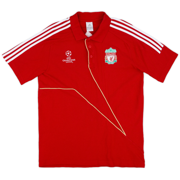 2009-10 Liverpool adidas CL Polo - 8/10 - (L/XL)