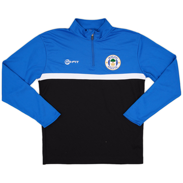2012-13 Wigan Mi-Fit 1/4 Zip Haut d'entraînement - 8/10 - (S)