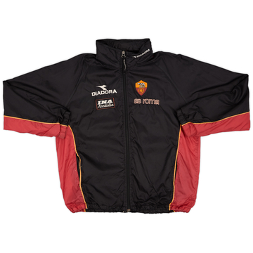 1998-99 Roma Diadora Veste de pluie à capuche - 6/10 - (XL)