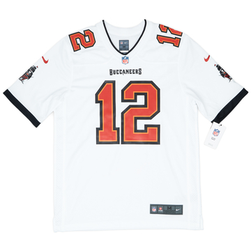 2020-22 Tampa Bay Buccaneers Brady #12 Nike Maillot de match extérieur (M)
