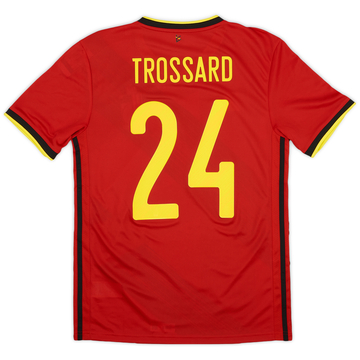 Maillot domicile Belgique 2020-21 Trossard #24 (S)