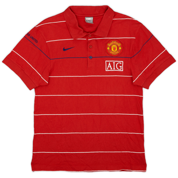2008-09 Manchester United Nike Polo - 8/10 - (M)