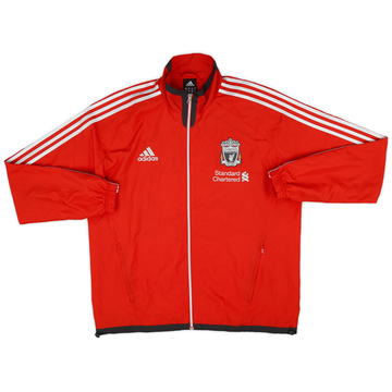 2011-12 Liverpool adidas Veste de survêtement - 9/10 - (L/XL)