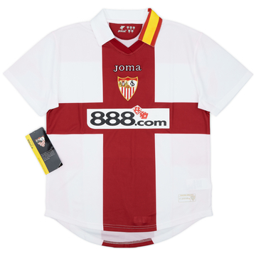 2007-08 Sevilla Maillot Domicile Européen (XS)