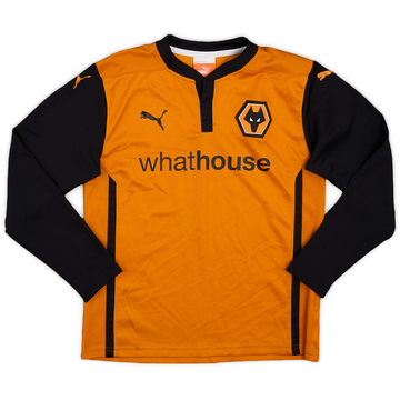 2014-15 Wolves Maillot Domicile Manches Longues - 7/10 - Garçon M