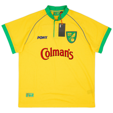 Maillot domicile réédition Norwich Pony 1997-99