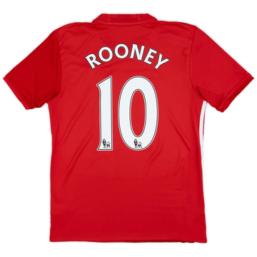 2016-17 Manchester United Maillot domicile Rooney #10 - 6/10 - (S)