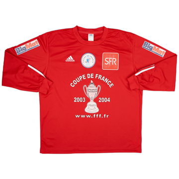 2003-04 Coupe de France Maillot manches longues #13 - 8/10 - (XL)