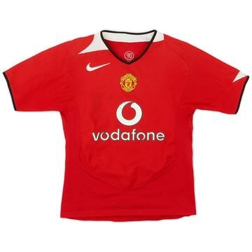2004-06 Manchester United Maillot domicile - 5/10 - (S. Garçons)