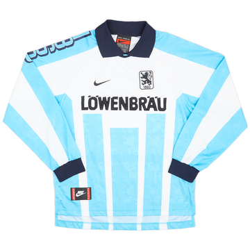 1996-97 1860 Munich Maillot Domicile ML - 8/10 - (S)