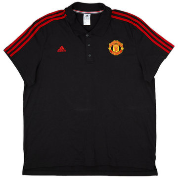 2015-16 Manchester United adidas Polo - 8/10 - (XXL)