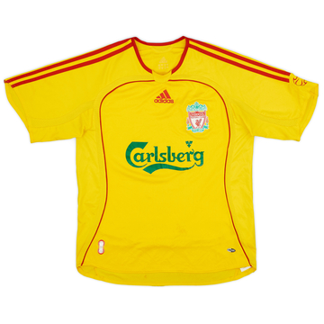 2006-07 Liverpool Maillot extérieur - 7/10 - (Garçons L)