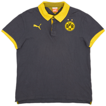 2014-15 Borussia Dortmund Puma Polo - 8/10 - (L)