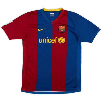2006-07 Barcelona Maillot domicile - 6/10 - (XL Garçon)