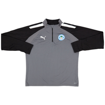 2021-22 Wigan Puma haut d'entraînement 1/4 Zip - 8/10 - (L)
