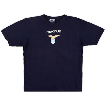 2012-13 Lazio Macron T-shirt en coton - 8/10 - (XS)