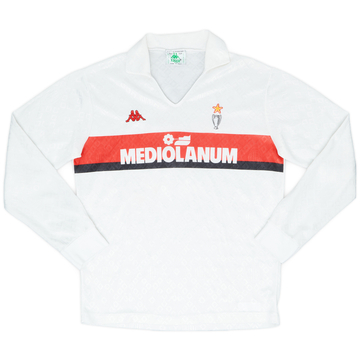 1988-89 AC Milan Maillot Extérieur ML - 6/10 - (M)