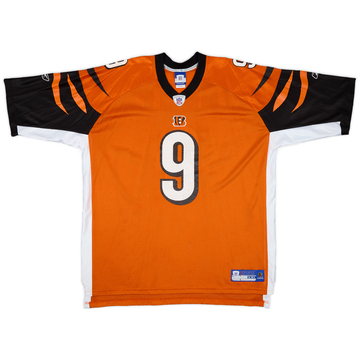 2005-06 Cincinnati Bengals Palmer #9 Reebok On Field maillot alternatif - 8/10 - (XXL)