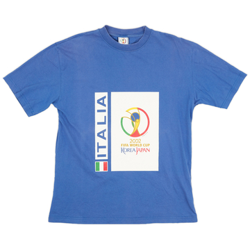 2002 Italy Fifa World Cup Tee-shirt Coton - 9/10 - (L)