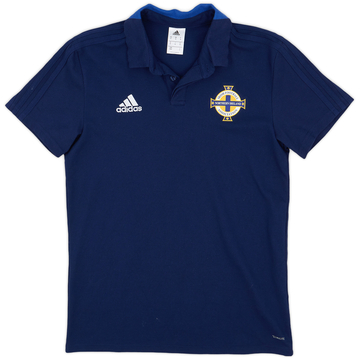 2018-19 Northern Ireland adidas Polo - 9/10 - (M)