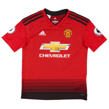 2018-19 Manchester United Maillot domicile - 9/10 - (M.Boys)