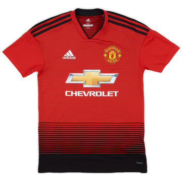 2018-19 Manchester United Maillot domicile - 9/10 - (XS)