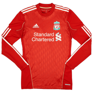 2010-12 Liverpool Maillot ML domicile TechFit version joueur - 6/10 - (M)