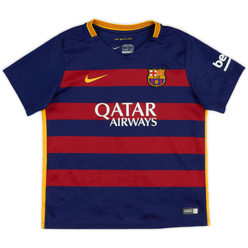 2015-16 Barcelona Maillot Domicile - 8/10 - (6-7 ans)